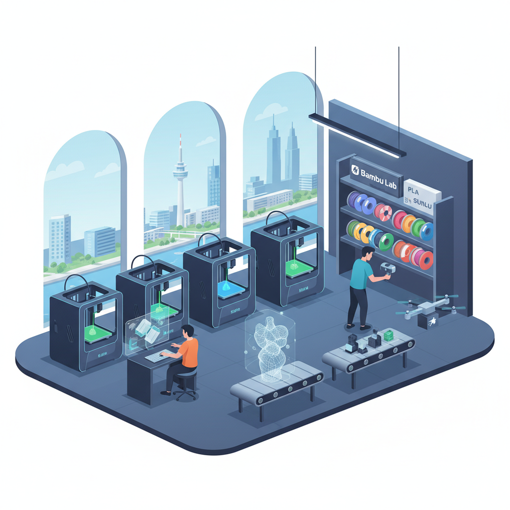 Custom 3D Printing & Design Services in Düsseldorf