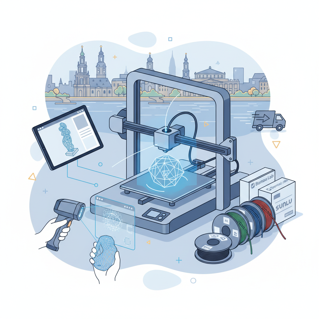Custom 3D Printing & Design Services in Dresden | PrintIn3D.ie