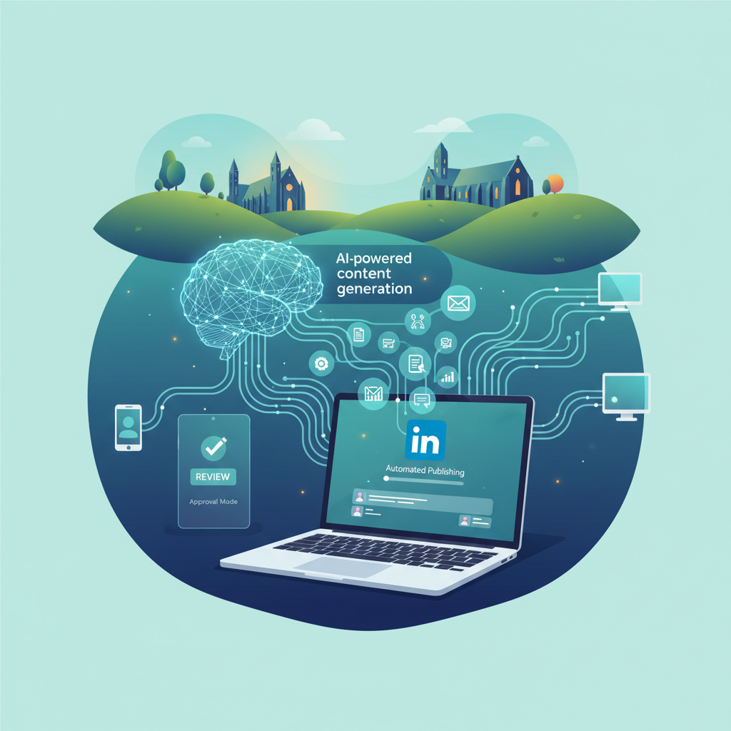 Automate LinkedIn Growth in Ennis | AI Post 24/7