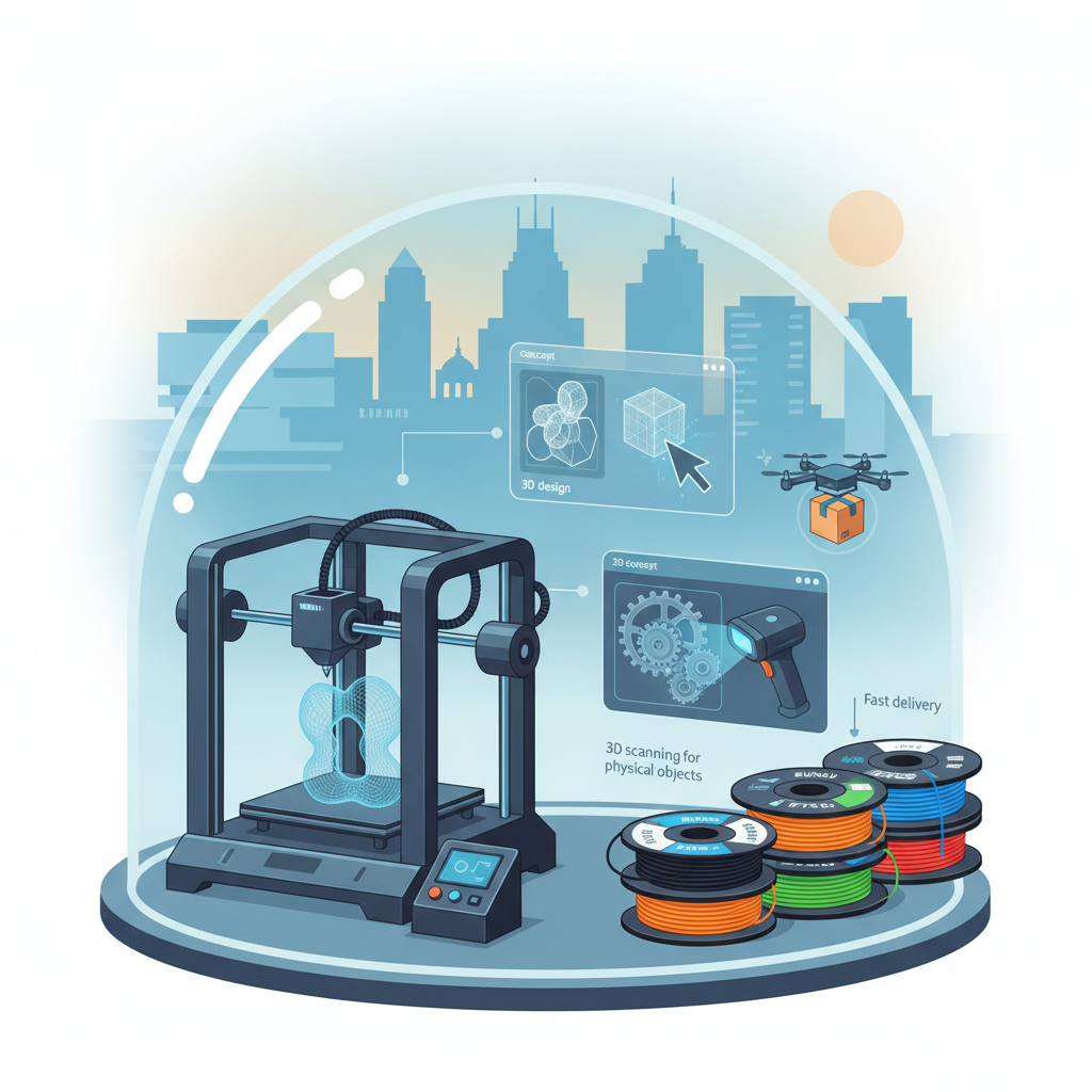 Custom 3D Printing & Design Services Fort Worth
