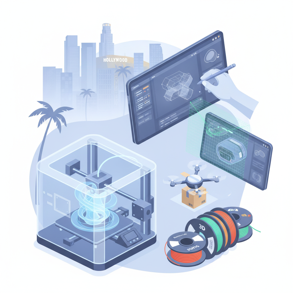 3D Printing Services in Los Angeles: Print Your Ideas
