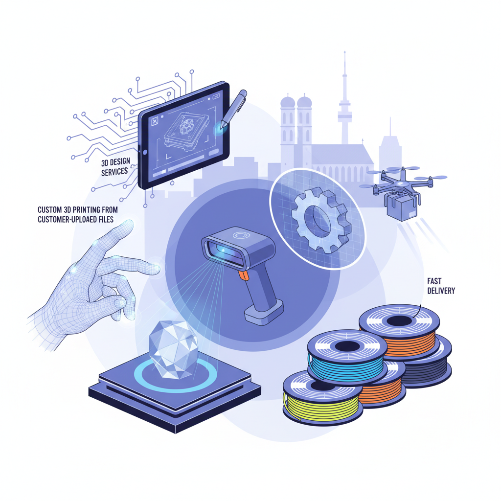 Custom 3D Printing & Design Services in Munich | PrintIn3D.ie