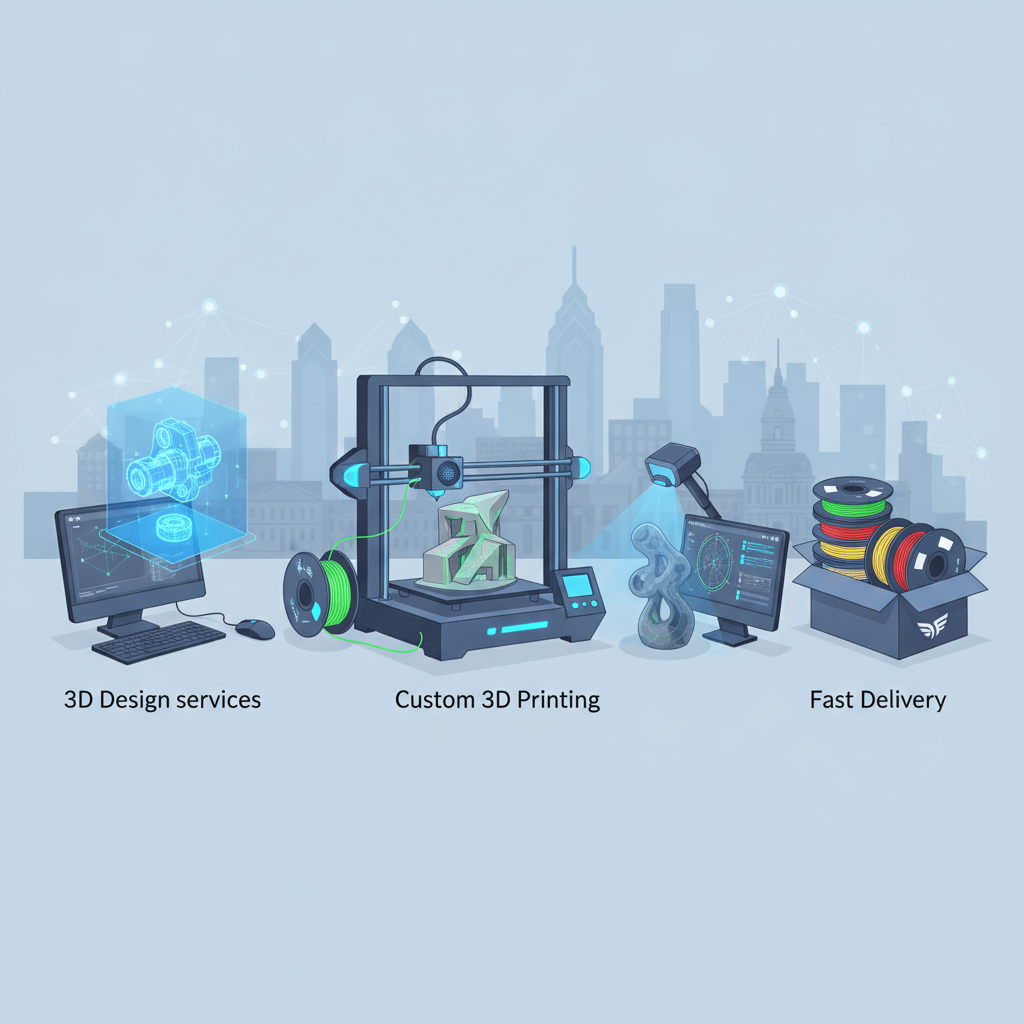 Custom 3D Printing Services in Philadelphia | PrintIn3D.ie